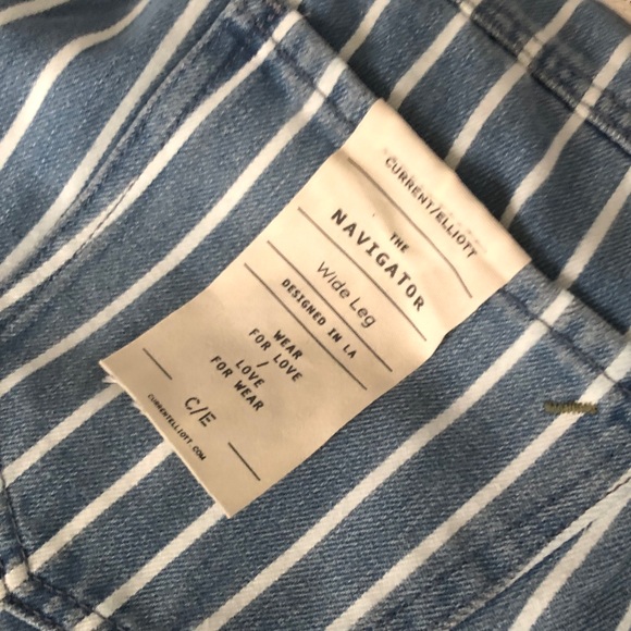 CURRENT/ELLIOTT (28) Navigator Wide Leg Jeans - Picture 4 of 16